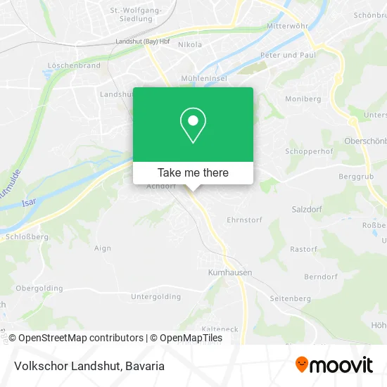 Карта Volkschor Landshut