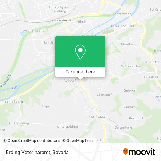 Карта Erding Veterinäramt