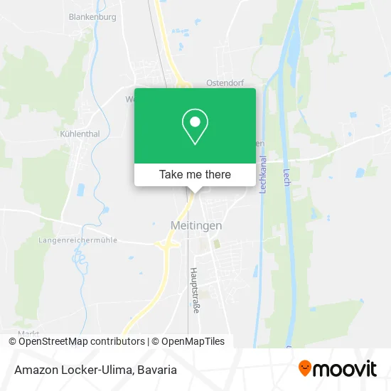 Карта Amazon Locker-Ulima