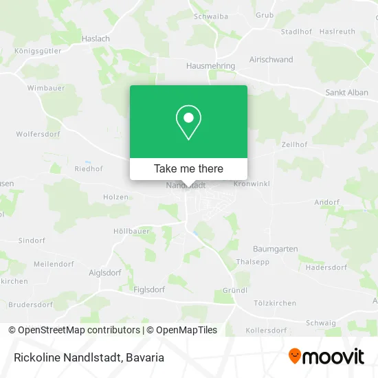 Карта Rickoline Nandlstadt