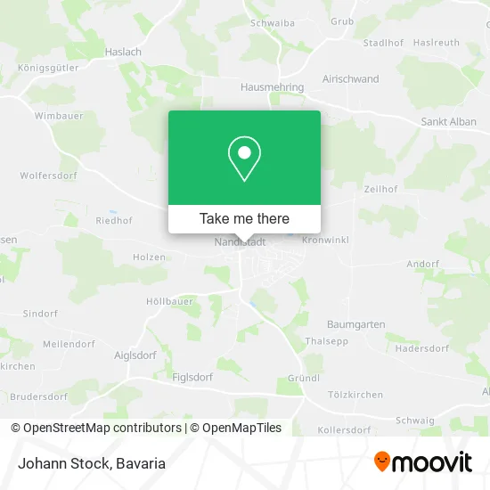 Карта Johann Stock