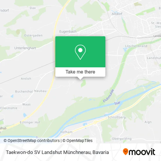 Карта Taekwon-do SV Landshut Münchnerau