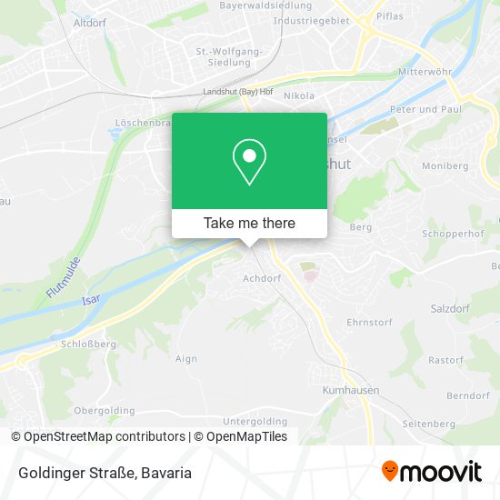 Goldinger Straße map