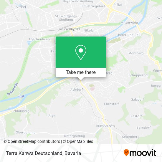 Terra Kahwa Deutschland map