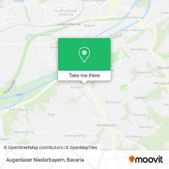 Augenlaser Niederbayern map