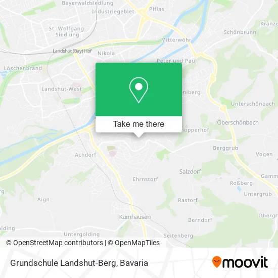 Карта Grundschule Landshut-Berg