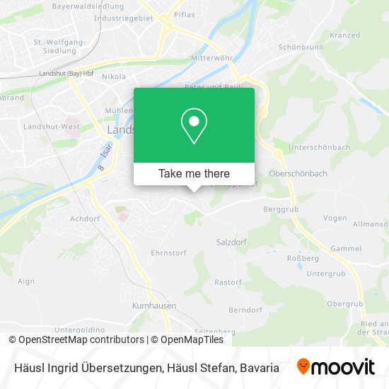 Häusl Ingrid Übersetzungen, Häusl Stefan map