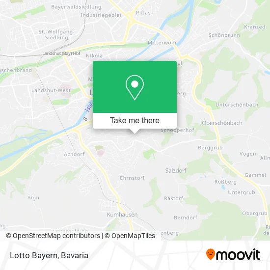 Карта Lotto Bayern