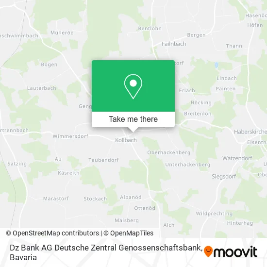 Карта Dz Bank AG Deutsche Zentral Genossenschaftsbank
