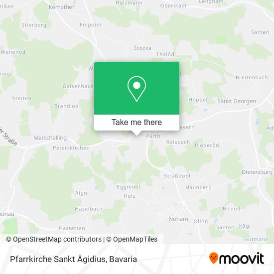 Pfarrkirche Sankt Ägidius map