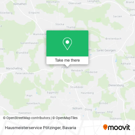 Карта Hausmeisterservice Pötzinger