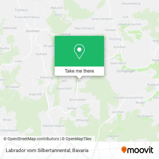 Карта Labrador vom Silbertannental