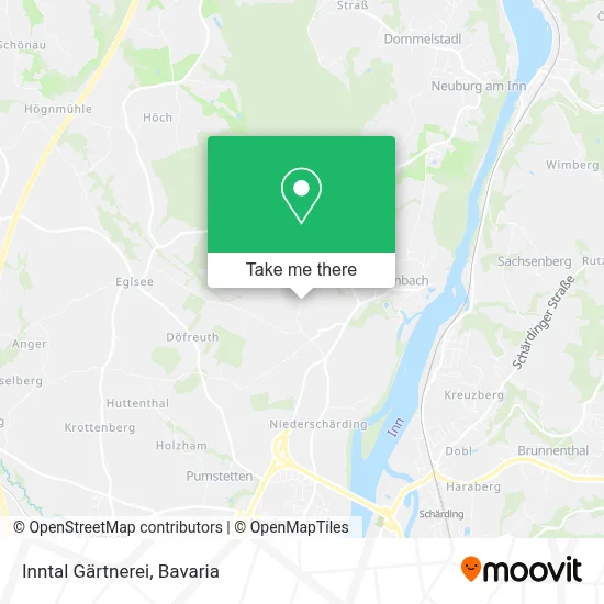 Inntal Gärtnerei map