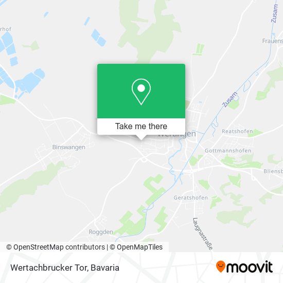 Карта Wertachbrucker Tor