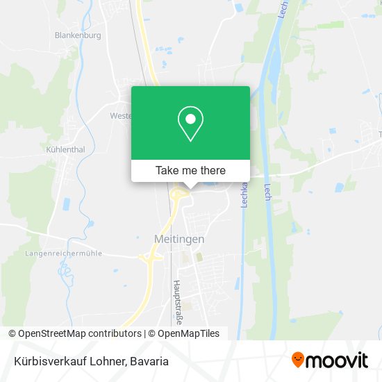 Kürbisverkauf Lohner map