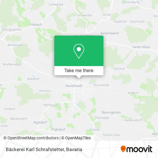 Bäckerei Karl Schrafstetter map