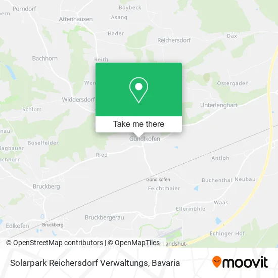 Карта Solarpark Reichersdorf Verwaltungs