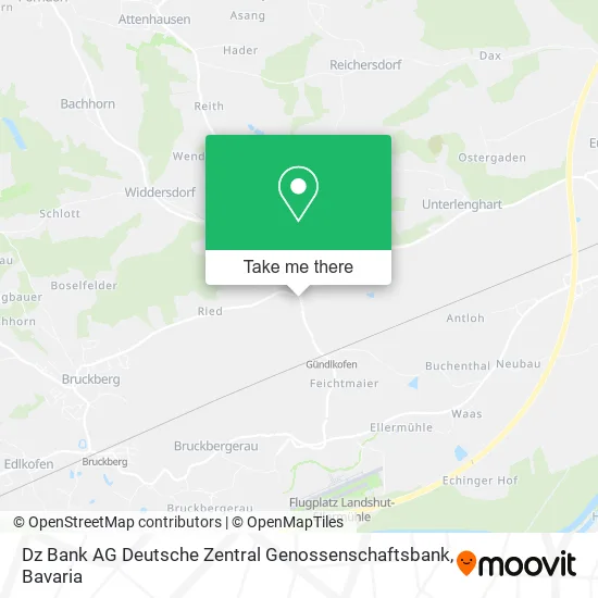 Карта Dz Bank AG Deutsche Zentral Genossenschaftsbank