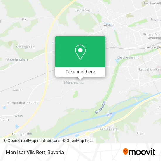 Карта Mon Isar Vils Rott