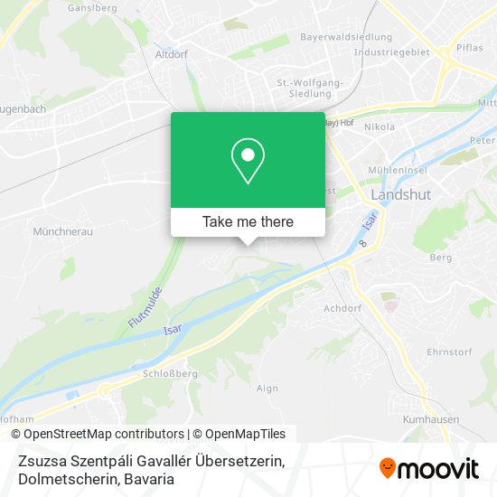 Zsuzsa Szentpáli Gavallér Übersetzerin, Dolmetscherin map