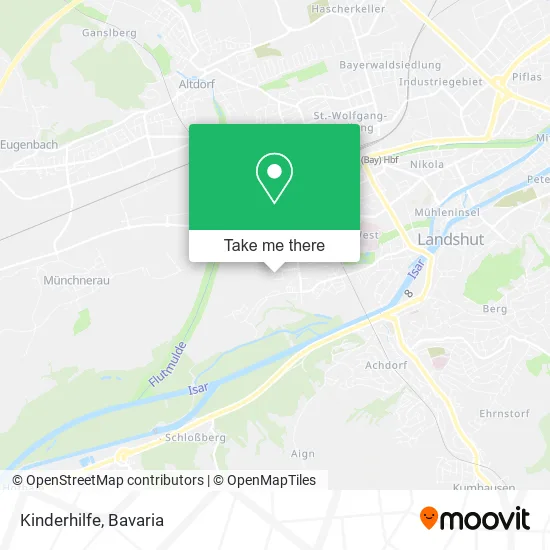 Карта Kinderhilfe