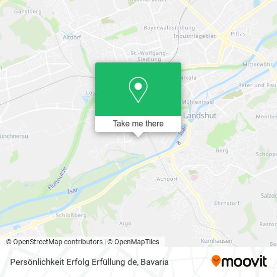 Persönlichkeit Erfolg Erfüllung de map