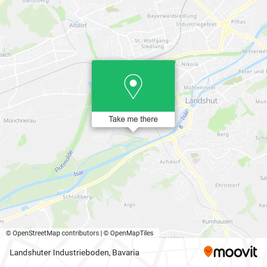 Карта Landshuter Industrieboden