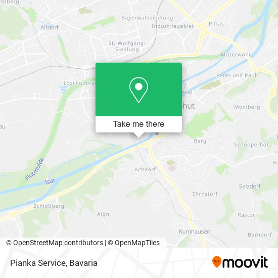 Карта Pianka Service
