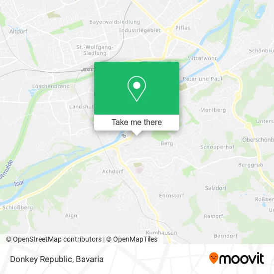 Карта Donkey Republic