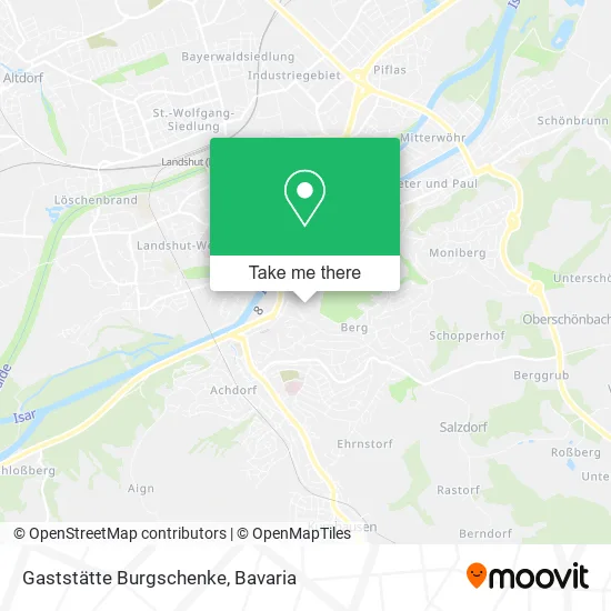 Карта Gaststätte Burgschenke