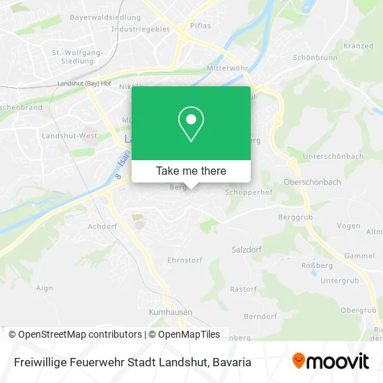 Карта Freiwillige Feuerwehr Stadt Landshut