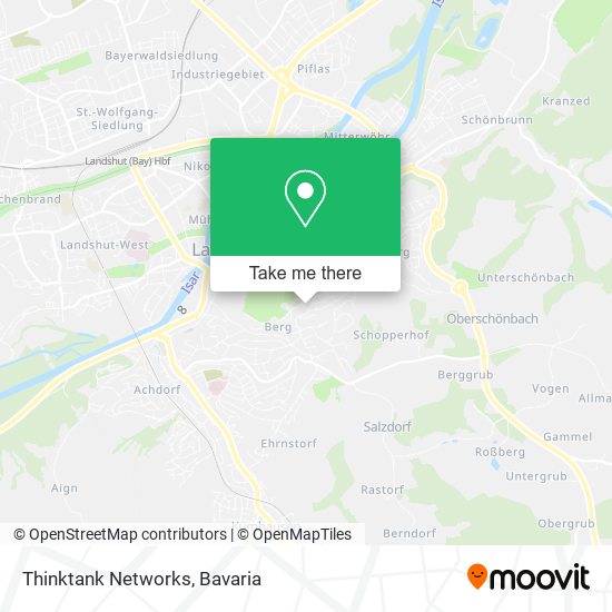 Карта Thinktank Networks