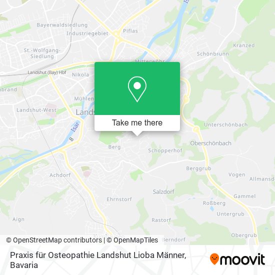 Praxis für Osteopathie Landshut Lioba Männer map