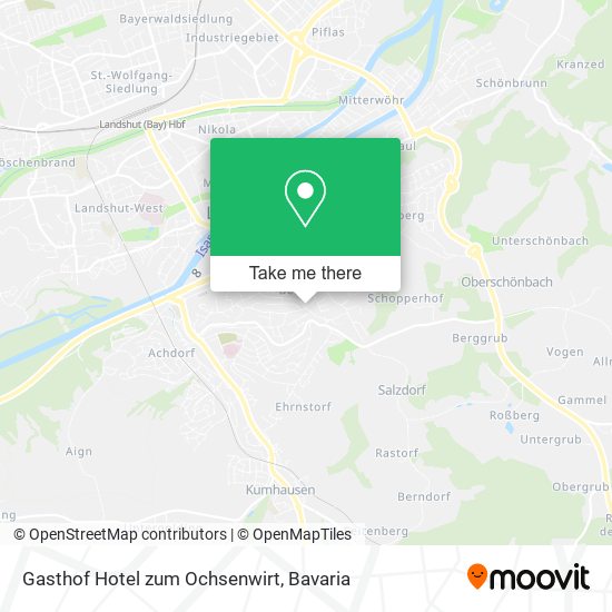 Gasthof Hotel zum Ochsenwirt map