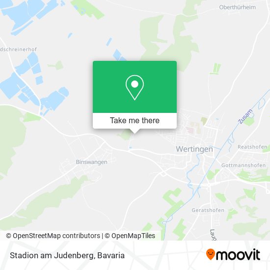 Stadion am Judenberg map