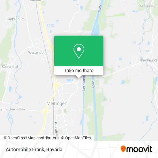 Карта Automobile Frank