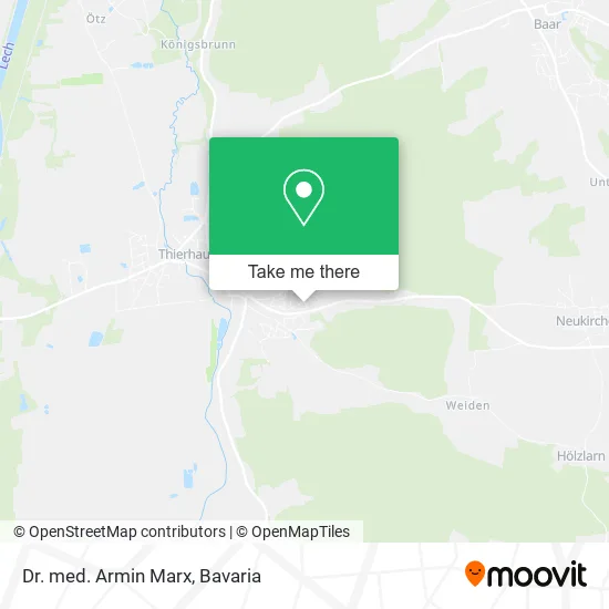 Карта Dr. med. Armin Marx
