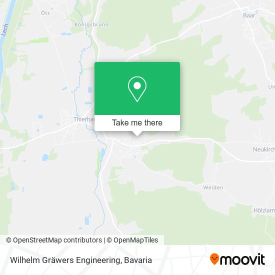 Wilhelm Gräwers Engineering map
