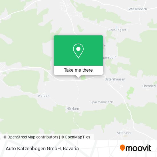 Auto Katzenbogen GmbH map