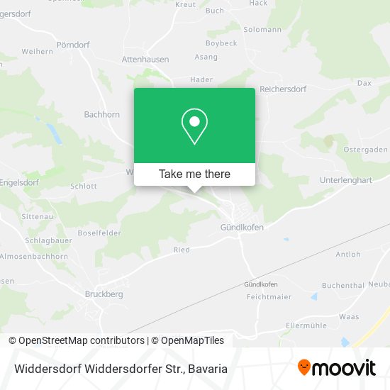 Widdersdorf Widdersdorfer Str. map