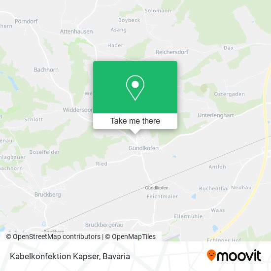 Kabelkonfektion Kapser map
