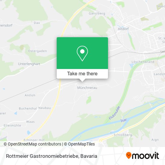 Rottmeier Gastronomiebetriebe map