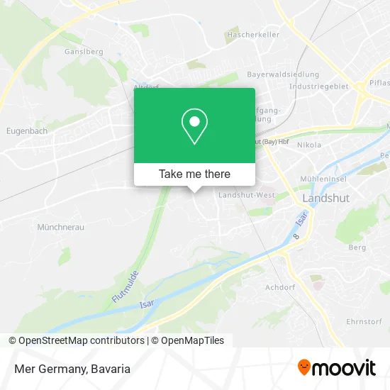 Карта Mer Germany