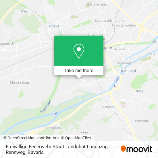 Freiwillige Feuerwehr Stadt Landshut Löschzug Rennweg map