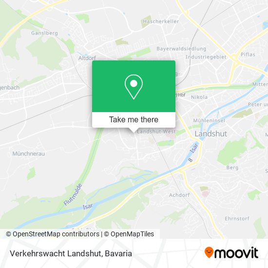 Verkehrswacht Landshut map
