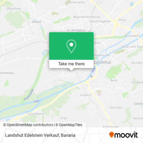 Карта Landshut Edelstein Verkauf