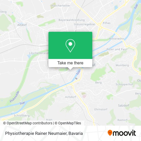 Physiotherapie Rainer Neumaier map