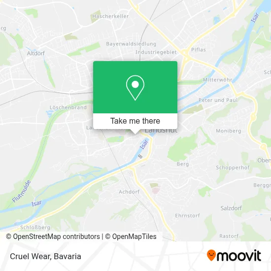 Cruel Wear map