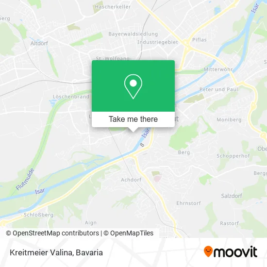Карта Kreitmeier Valina