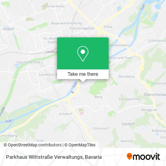 Parkhaus Wittstraße Verwaltungs map